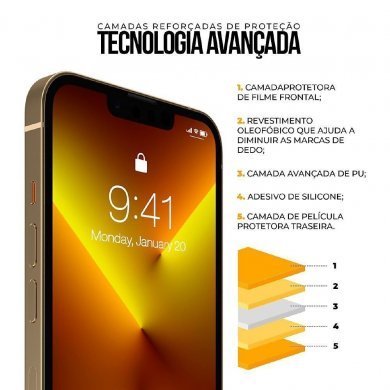 GS-5653 GShield Película Ultra Glass Iphone 13 Pro Max
