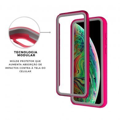 Gorila Shield capa stronger para iPhone X/XS rosa