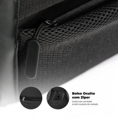 GShield Mochila Guardian para Notebook 14 polegadas