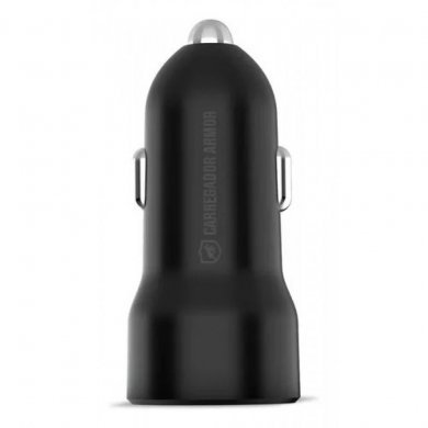 GShield carregador veicular Armor USB-C e USB-A 20W