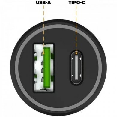 GShield carregador veicular Armor USB-C e USB-A 20W