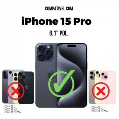 GS-7945 Gorila Shield capa magsafe para Iphone 15 PRO