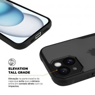 GS-8084 GShield Capa Dual Sense para Iphone 15 Preta