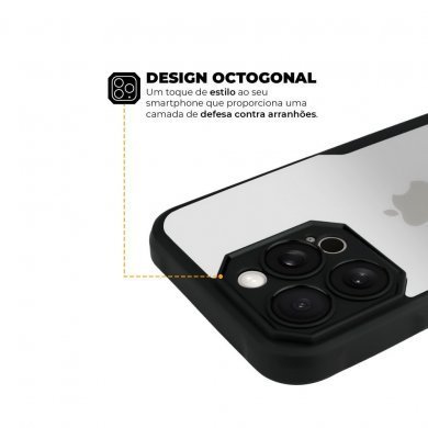 GS-8084 GShield Capa Dual Sense para Iphone 15 Preta