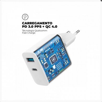 Gorila Shield Carregador de Parede Turbo 33W