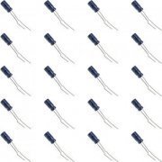 20x Capacitor eletrolitico 2.2uF 100v 85º PTH 5x11mm distancia entre terminais de 2mm