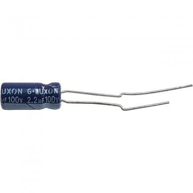 GSM225M100S1A5C85 20x Capacitor eletrolitico 2.2uF 100v 85º PTH 5x11mm