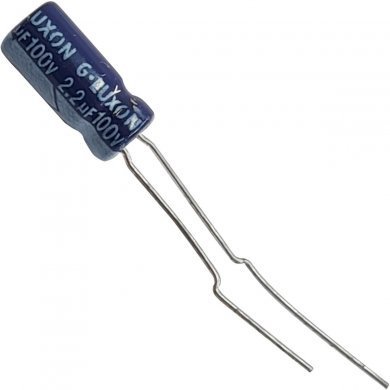 GSM225M100S1A5C85 20x Capacitor eletrolitico 2.2uF 100v 85º PTH 5x11mm