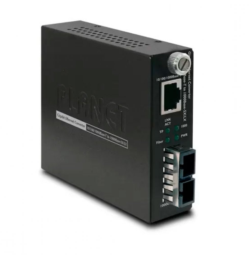 GST-802S Planet Conversor de Mídia 10Km Single Mode