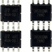 CI 402A-2GLI memória 2kbit 1MHz SOIC8 (Kit 2x und) Kit com 2 unidades