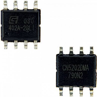 GT24C02A-2GLI-TR CI 402A-2GLI memória 2kbit 1MHz SOIC8 (Kit 2x und)