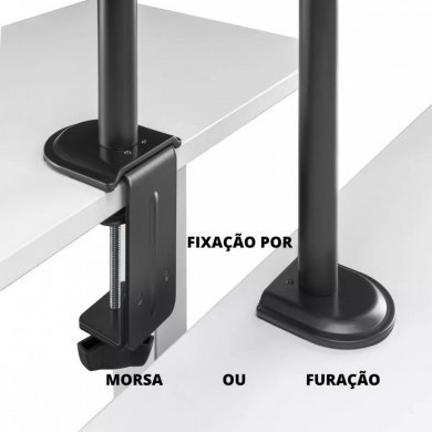 Giant suporte para monitor e notebook articulado