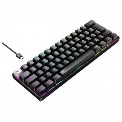 Havit teclado mecânico 60% RGB Switch Red