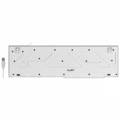 GTH100BA Vinik Teclado Gamer Hydra Branco LED Azul USB