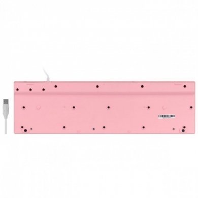 GTH200R7 Vinik Teclado Gamer Cerberus Rosa Led 7 Cores