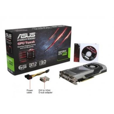 GTXTITANBLACK-6GD5 ASUS GeForce GTX TITAN BLACK 6GB