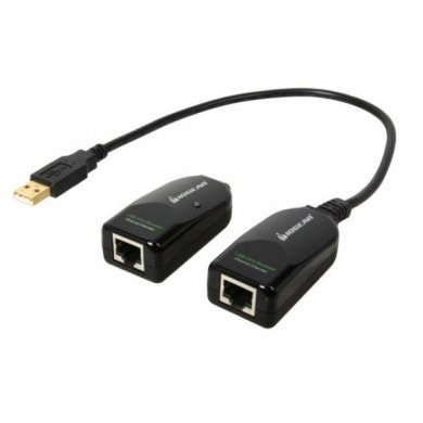 GUCE62 Extensor USB RJ45 Iogear BoostLinq