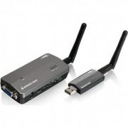 Transmissor de Vídeo Wireless IOGEAR UXGA 1600x1200 pixels or WSXGA+ 1680x1050 piwels, Up to 720p video stream