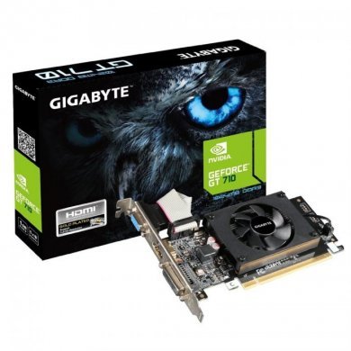 GV-N710D3-2GLREV2.0 Placa de Vídeo GigaByte GT710 2GB DDR3