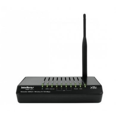GWM1420N Roteador Wireless e Modem ADSL + 2 Intelbras GWM 1420 N 4 portas 