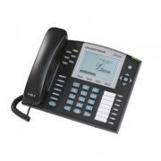 Grandstream Telefone GXP2120 Multilinha IP com 6 linhas SIP 2 portas Ethernet, PoE, Display LCD