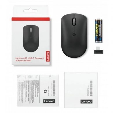 Lenovo mouse sem fio compacto 400 USB-C