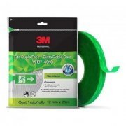 3M Rolo de Fita Dupla Face Adesiva 19mm x 20m Transparente, Fixação Permanente, Suporta até 2.0 kg/metro