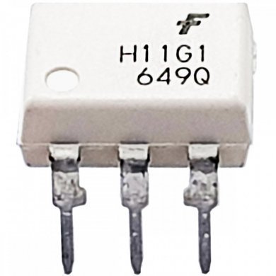 Acoplador óptico H11G1 DIP6 PTH (Kit 5x und)