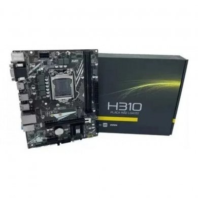 H310-ISYNC Placa Mãe H310 Intel LGA1151 DDR4 NVME