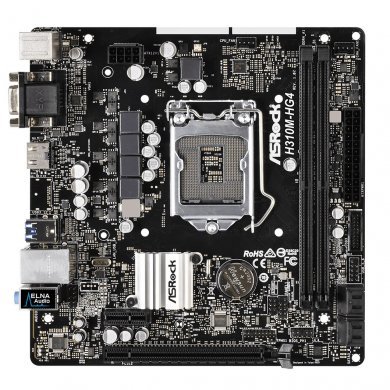 H310M-HG4 AsRock Placa Mãe H310M Intel DDR4 2666