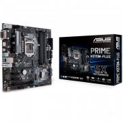 ASUS Placa Mãe para Intel LGA1151 mATX DDR4 8ª Geração Corei7 Core i5 Core i3 Pentium Celeron, 4x DIMM, máx. 6