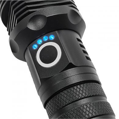 H3721 Holda lanterna tática LED P90 recarregável USB-C