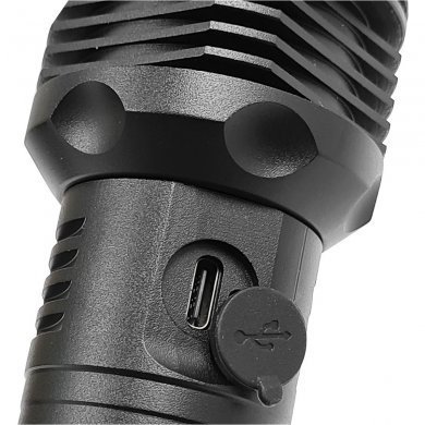 H3721 Holda lanterna tática LED P90 recarregável USB-C