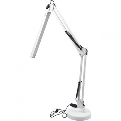 H3728-BR Holda luminária LED de mesa articulada USB branca