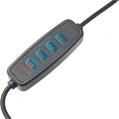 H3728-BR Holda luminária LED de mesa articulada USB branca