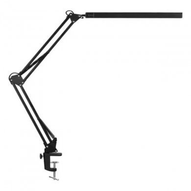 H3728-PT Holda luminária LED de mesa articulada USB preta