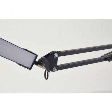 H3728-PT Holda luminária LED de mesa articulada USB preta