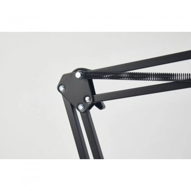 H3728-PT Holda luminária LED de mesa articulada USB preta