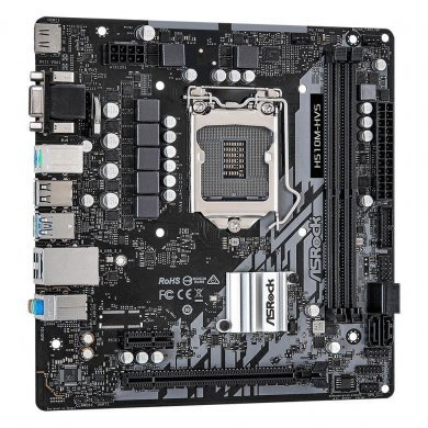 H510M-HVS Asrock placa mãe H510M-HVS para Intel LGA1200 DDR4