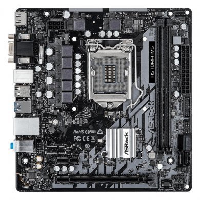 H510M-HVS Asrock placa mãe H510M-HVS para Intel LGA1200 DDR4