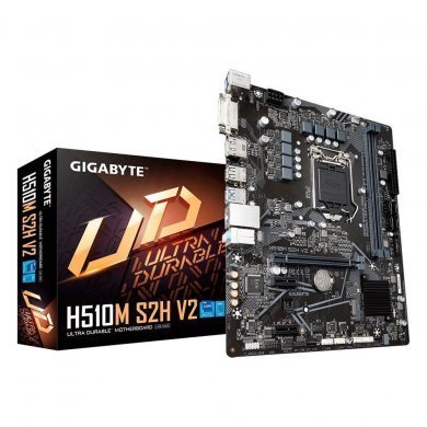 H510M-S2H-V2 Gigabyte Placa Mãe H510 Intel LGA1200 DDR4 mATX