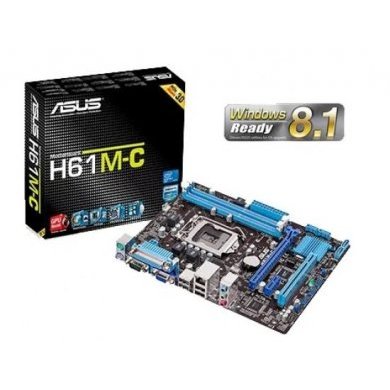 H61M-C Placa Mãe Asus Intel LGA1155 MATX