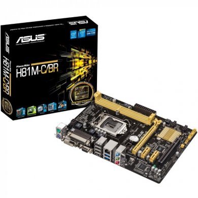 H81M-C/BR Placa MAe ASUS Intel LGA1150 mATX