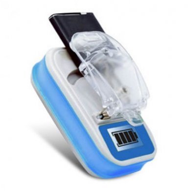 H-LCD-818 Carregador de Bateria Universal com USB