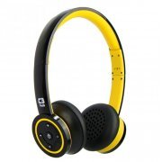 C3 Tech Headphone Bluetooth 3.0 Amarelo ate 10 metros de distancia do dispositivo pareado e bateria de longa d