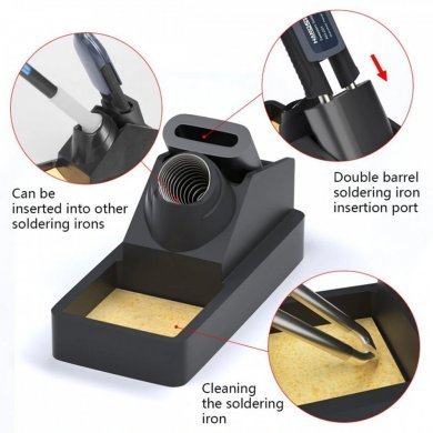 HANDSKIT-T12K/TWEEZERS Handskit estação de solda T12-K + Pinça