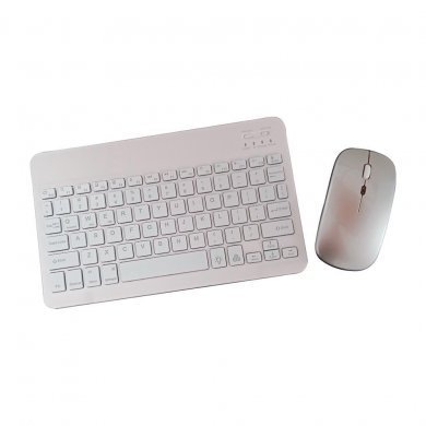 TECLADO E MOUSE BLUETOOTH RECARREGAVEL (INGLES)
