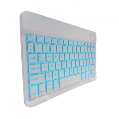 TECLADO E MOUSE BLUETOOTH RECARREGAVEL (INGLES)