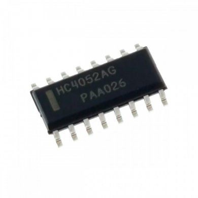 HC4052AG Ci 74HC4052 MUX DEMUX Dual 4x1 SOP16 (Kit 10und)
