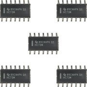 5x Ci 74HC73 SMD Dual JK Flip Flop SOIC-14 kit com 5  ...